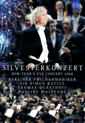 Berliner Philharmoniker Simon - Silvesterkonzert 2008 (Dvd) in der Gruppe MUSIK / DVD Audio / Pop bei Bengans Skivbutik AB (2239639)