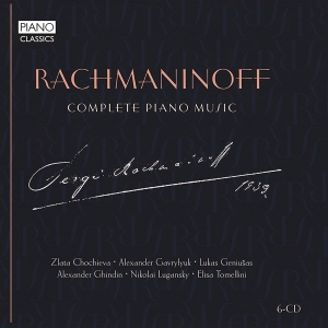 Zlata Chochieva Alexander Gavrylyu - Complete Piano Music (6 Cd) in der Gruppe CD bei Bengans Skivbutik AB (2246025)