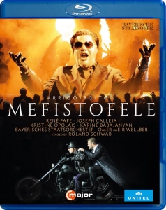 Pape Calleja Bayerisches Staatsor - Mefistofele (Bd) in der Gruppe MUSIK / Musik Blu-Ray / Klassiskt bei Bengans Skivbutik AB (2246042)