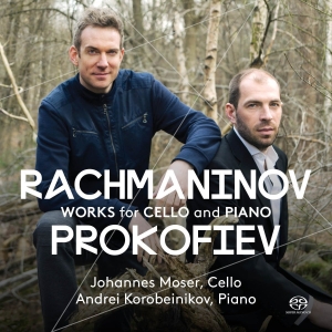 Johannes Moser Andrei Korobeinikov - Works For Cello And Piano in der Gruppe MUSIK / SACD / Klassiskt bei Bengans Skivbutik AB (2246074)