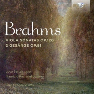 Sara Mingardo Luca Sanzo Maurizio - Viola Sonatas Op.120, 2 Gesange Op. in der Gruppe CD bei Bengans Skivbutik AB (2246092)