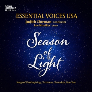 Essential Voices Usa Judith Clurma - Season Of Light: Songs Of Thanksgiv in der Gruppe CD bei Bengans Skivbutik AB (2246098)
