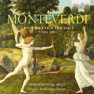 Armoniosoincanto Franco Radicchia - Canzonette A Tre Voci in der Gruppe CD bei Bengans Skivbutik AB (2248182)