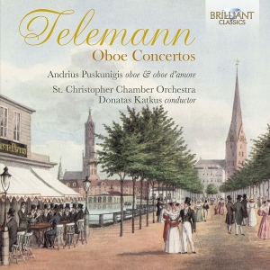Andrius Puskunigis St. Christopher - Oboe Concertos in der Gruppe CD bei Bengans Skivbutik AB (2248184)