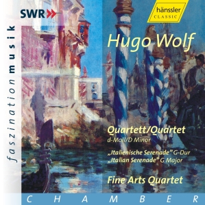 Wolf Hugo - Serenade For String Quartet (Italia in der Gruppe CD bei Bengans Skivbutik AB (2250686)