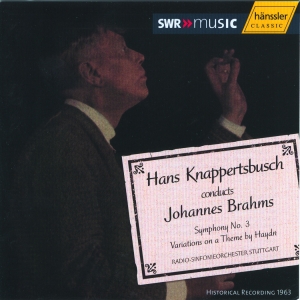 Brahms Johannes - Symphony No. 3 & Variations On A Th in der Gruppe CD bei Bengans Skivbutik AB (2250768)