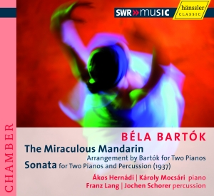 Bartok Bela - Miraculous Mandarin For 2 Pianos, S in der Gruppe CD bei Bengans Skivbutik AB (2250773)