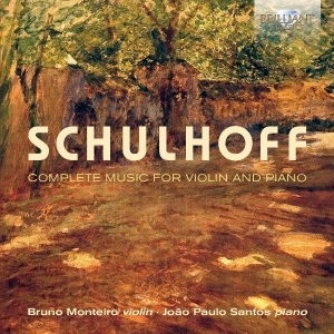 Bruno Monteiro Joao Paulo Santos - Complete Music For Violin & Piano in der Gruppe CD bei Bengans Skivbutik AB (2253530)