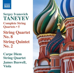 Carpe Diem Quartet James Buswell - Complete String Quartets, Vol. 5 in der Gruppe CD bei Bengans Skivbutik AB (2253549)