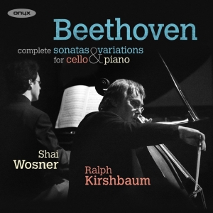 Kirschbaum Ralph Wosner Shai - Cello Sonatas Nos. 1-5 in der Gruppe CD bei Bengans Skivbutik AB (2255113)