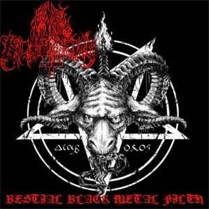 Anal Blasphemy - Bestial Black Metal Filth in der Gruppe CD bei Bengans Skivbutik AB (2263034)