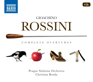 Prague Sinfonia Orchestra Christia - Complete Overtures (4 Cd) in der Gruppe CD bei Bengans Skivbutik AB (2279370)