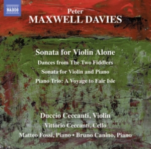 Duccio Ceccanti Vittorio Ceccanti - Sonata For Violin Alone in der Gruppe CD bei Bengans Skivbutik AB (2279383)
