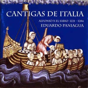 Paniagua Eduardo - Cantigas De Italia in der Gruppe CD bei Bengans Skivbutik AB (2281246)