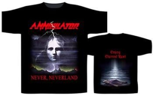 Annihilator - T/S Never Neverland (L) in der Gruppe MERCH bei Bengans Skivbutik AB (2282442)