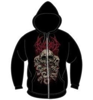 Bloodbath - Hood Skulls (Xl) in der Gruppe MERCH bei Bengans Skivbutik AB (2282817)