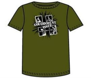 Government Issue - T/S Logo Army (M) in der Gruppe MERCH bei Bengans Skivbutik AB (2283128)