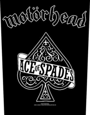 Motorhead - Back Patch Ace Of Spades in der Gruppe Minishops / Motörhead bei Bengans Skivbutik AB (2284687)