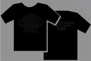 Abruptum - T/S Audial Essence Black Print (Xl) in der Gruppe MERCH bei Bengans Skivbutik AB (2284826)