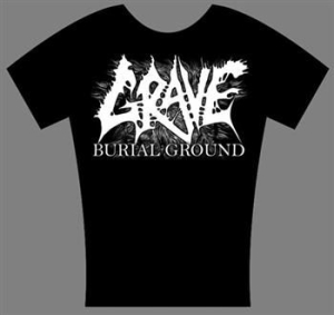 Grave - T/S Girlie Burial Ground (M) in der Gruppe MERCH bei Bengans Skivbutik AB (2284860)
