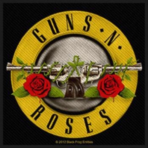 Guns N Roses - Back Patch Bullet Logo in der Gruppe Minishops / Guns N Roses bei Bengans Skivbutik AB (2285387)