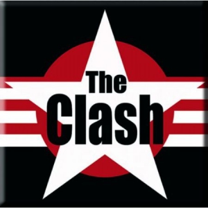 The Clash - Star logo Magnet in der Gruppe Minishops / The Clash bei Bengans Skivbutik AB (2286978)