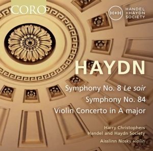 Handel And Haydn Society Harry Chr - Symphonies Nos. 8 & 84 in der Gruppe CD bei Bengans Skivbutik AB (2298900)