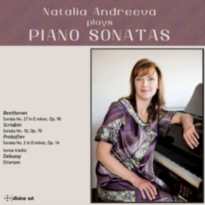 Natalia Andreeva - Natalia Andreeva Plays Piano Sonata in der Gruppe CD bei Bengans Skivbutik AB (2298903)