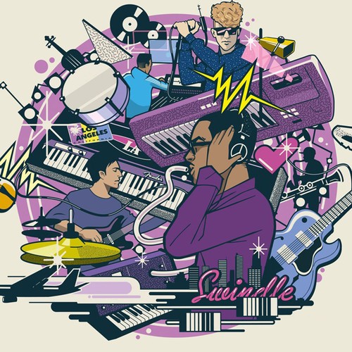 Swindle - Purple Walls in der Gruppe VINYL / RNB, Disco & Soul bei Bengans Skivbutik AB (2301350)