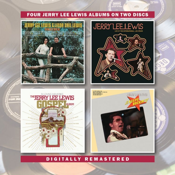 Jerry Lee Lewis - Together/Live At The Int./In Loving in der Gruppe CD / Pop bei Bengans Skivbutik AB (2366366)