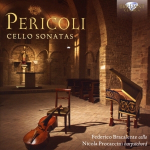 Federico Bracalente (Baroque Cello) - Cello Sonatas in der Gruppe CD bei Bengans Skivbutik AB (2384974)