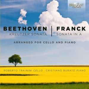 Roberto Trainini Cristiano Burato - Kreutzer Sonata And Sonata In A in der Gruppe CD bei Bengans Skivbutik AB (2384979)