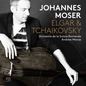Johannes Moser Orchestre De La Sui - Elgar & Tchaikovsky in der Gruppe MUSIK / SACD / Klassiskt bei Bengans Skivbutik AB (2389716)