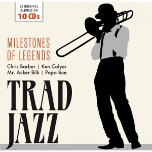 Blandade Artister - Trad Jazz - Milestones Of Legends in der Gruppe CD bei Bengans Skivbutik AB (2392193)