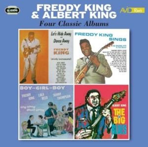 King Freddy / Albert King - Four Classic Albums in der Gruppe CD bei Bengans Skivbutik AB (2392199)
