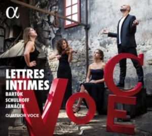Quatuor Voce - Lettres Intimes in der Gruppe CD bei Bengans Skivbutik AB (2395731)