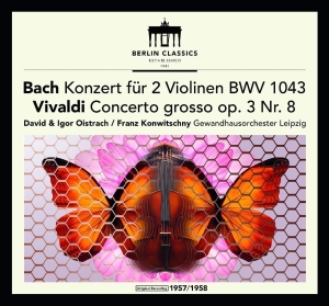 David Oistrach Igor Oistrach Fran - Violin Concertos in der Gruppe CD bei Bengans Skivbutik AB (2396998)
