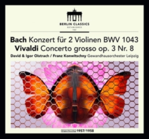 David Oistrach Igor Oistrach Fran - Violin Concertos (Lp) in der Gruppe VINYL bei Bengans Skivbutik AB (2397026)