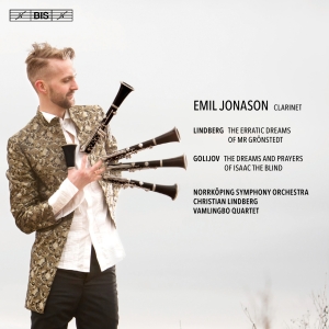 Jonason Emil Norrköping Symphony - Emil Jonason Plays Lindberg And Gol in der Gruppe MUSIK / SACD / Klassiskt bei Bengans Skivbutik AB (2397267)