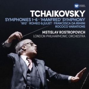 Mstislav Rostropovich - Tchaikovsky: Symphonies 1-6, M in der Gruppe CD bei Bengans Skivbutik AB (2399458)