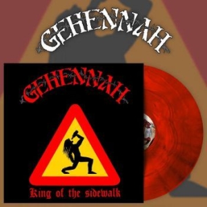 Gehennah - King Of The Sidewalk (Red Black Mar in der Gruppe VINYL bei Bengans Skivbutik AB (2400054)