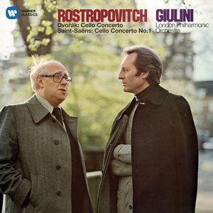 Mstislav Rostropovich - Dvorak & Saint-Saëns: Cello Co in der Gruppe CD bei Bengans Skivbutik AB (2400090)