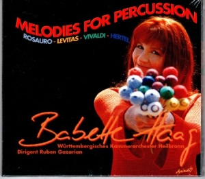 Haag Babette - Melodies For Percussion in der Gruppe CD bei Bengans Skivbutik AB (2404025)