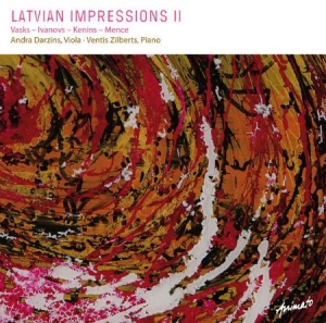 Darzins Andra & Zilberts Ventis - Latvian Impressions Ii in der Gruppe CD bei Bengans Skivbutik AB (2404042)