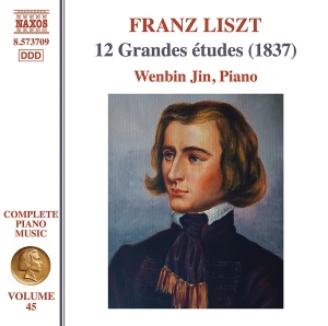 Wenbin Jin - 12 Grandes Etudes in der Gruppe CD bei Bengans Skivbutik AB (2405732)