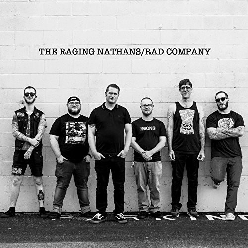 Raging Nathans & Rad Company - Split in der Gruppe VINYL / Pop-Rock bei Bengans Skivbutik AB (2409815)