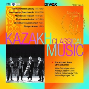 The Kazakh State String Quartet - Kazakh Classical Music in der Gruppe MUSIK / SACD / Klassiskt bei Bengans Skivbutik AB (2414296)
