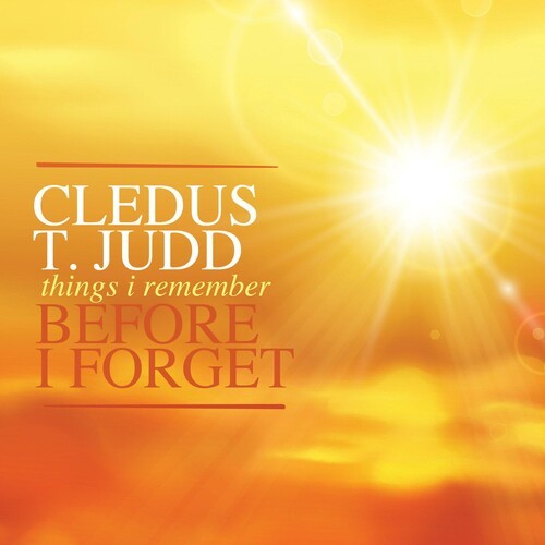 Judd Cledus T. - Things I Remember Before I Forget in der Gruppe CD / Pop bei Bengans Skivbutik AB (2425263)