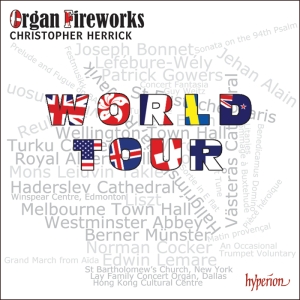 Christopher Herrick - Organ Fireworks World Tour in der Gruppe CD bei Bengans Skivbutik AB (2427000)