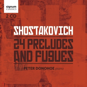 Peter Donohoe - 24 Preludes And Fugues in der Gruppe CD bei Bengans Skivbutik AB (2430508)